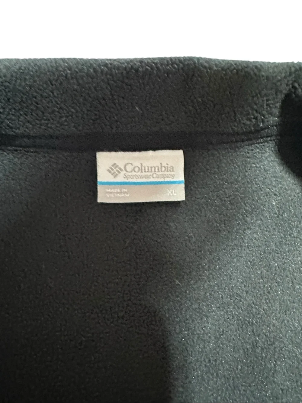 Columbia Black Lightweight Full-Zip Jacket XL